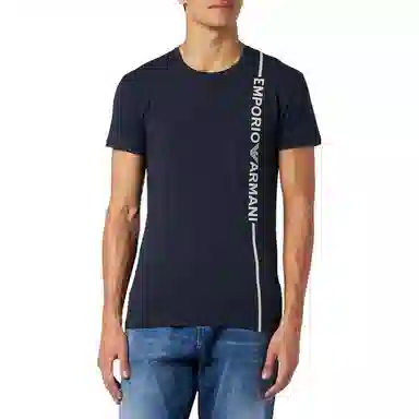 EMPORIO ARMANI Armani Sustainability Values Side Logo Slim-Fit Organic-Cotton Underwear T-Shirt T