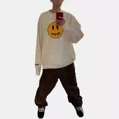 Drew House Smiley Series White