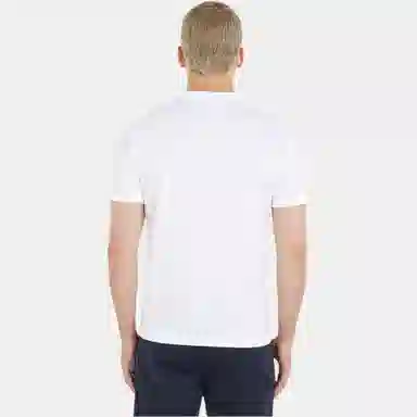 Calvin Klein Logo Print Crewneck T-Shirt White