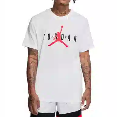 Jordan Wordmark Logo T-Shirt White