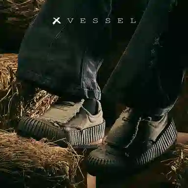 xVESSEL Vintage Low Canvas Green