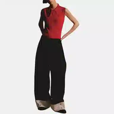 ZARA x AO YES SS25 Polo Red