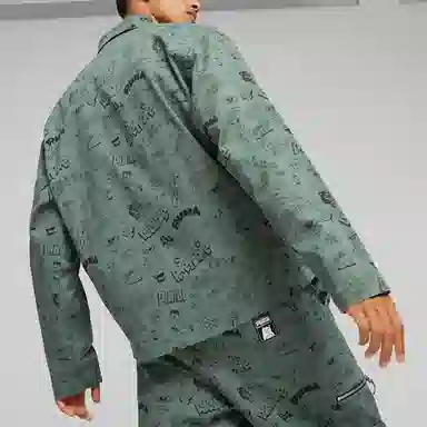 PUMA x RIPNDIP SS23 Cartoon Print Twill Jacket