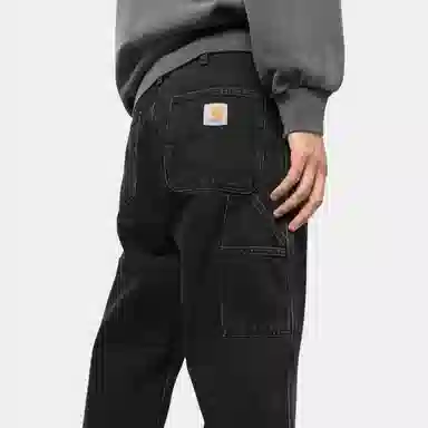 Carhartt WIP Double Knee Pant Black