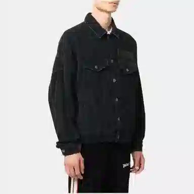Palm Angels Corduroy Jacket Black