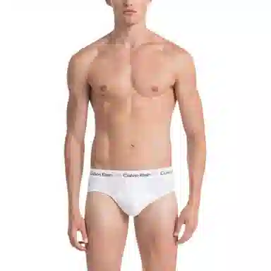 CALVIN KLEIN 3P HIP BRIEF Logo 3
