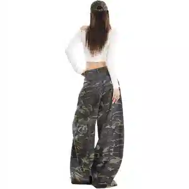 如续 舒适简约通勤牛仔裤 女款