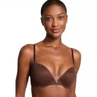 Victoria's Secret Dream Angels Lace Push-Up Bra Ganache
