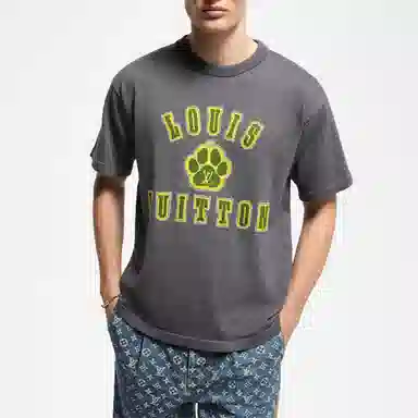 Louis Vuitton FW24 Grey Ribbed T-Shirt