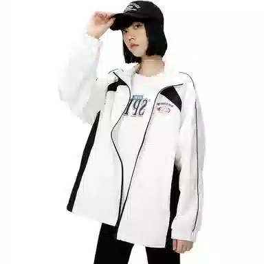 Peak Windbreaker White