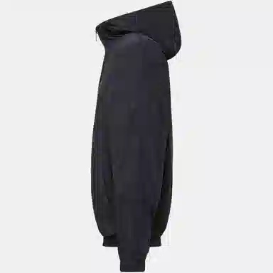 DIESEL Hooded Logo Mesh Lined Jacket Black