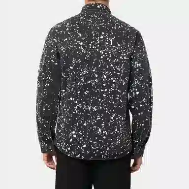 OFF-WHITE FW22 Twill Print Splatter Shirt