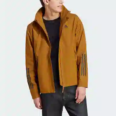 adidas Bsc 3-Stripes Rain.Rdy Jacket Logo