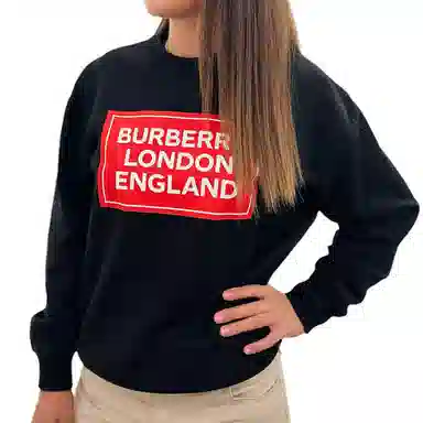 Burberry SS24 Black Sweatshirt