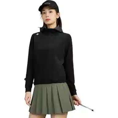 DESCENTE FIELD Polo BK-BLACK