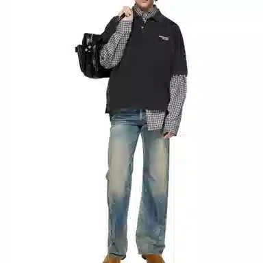 Acne Studios SS26 Vintage Washed Polo