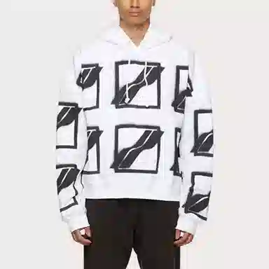 WE11DONE SS21 Big Logo All Over Logo