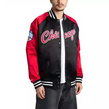Mitchell & Ness Dennis Rodman Black Jacket