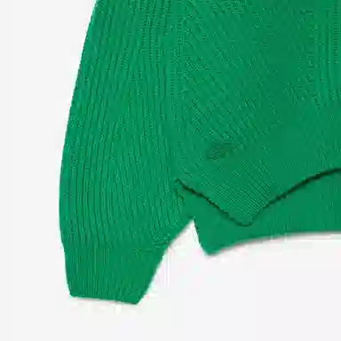 Lacoste Turtleneck Sweater Green