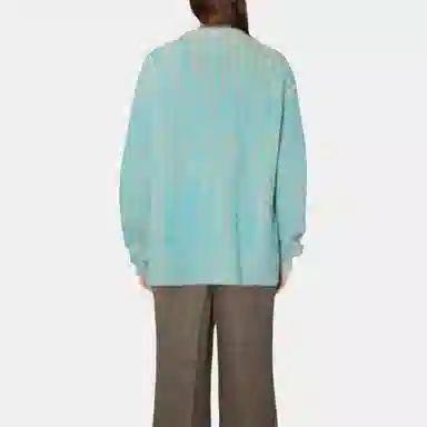 Acne Studios FW22 Pullover Sweater Turquoise Blue
