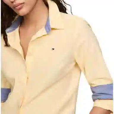 Tommy Hilfiger Regular Fit Stretch Oxford Shirt Logo