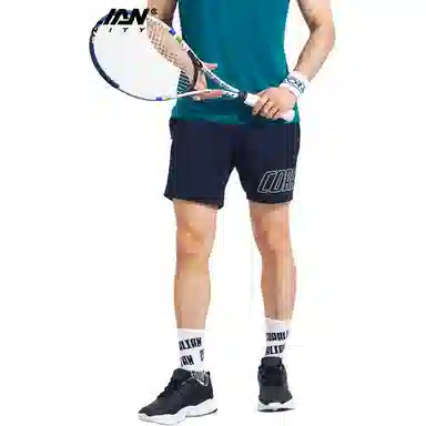 可莱安 舒适透气速干运动短裤 男款 藏青色