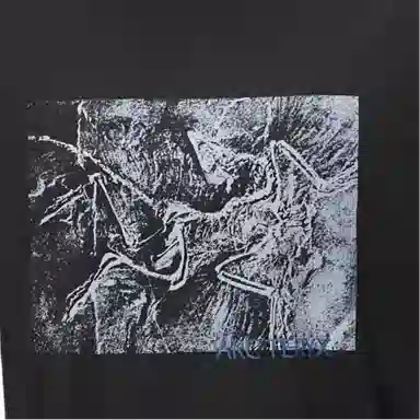 Arcteryx KRAGG SS25 COTTON LITHOGRAPHICA logoT