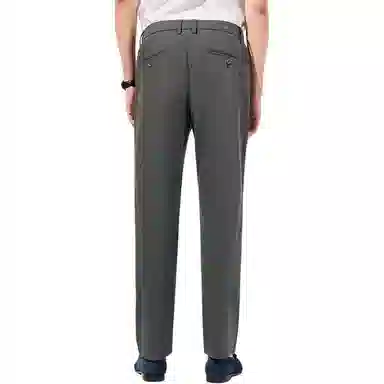 才子 舒适合身纯色休闲裤 男款