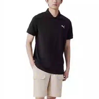 PUMA Polo Shirt Black