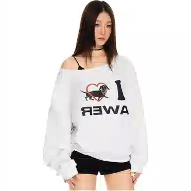 黛尔佳人 舒适时尚百搭长袖卫衣 女款