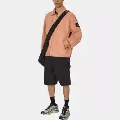 Stone Island Loop Project White Label Jacket Orange