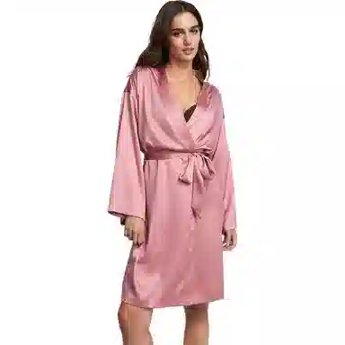 Victoria's Secret Satin Midi RobeCHALK ROSE