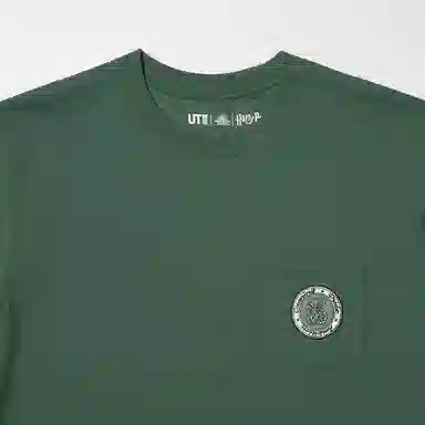 UNIQLO x Harry Potter SS24 Olive Green Tee
