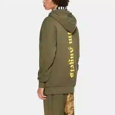 Palm Angels SS21 Logo Hoodie Green