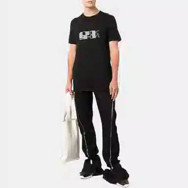 Rick Owens DRKSHDW SS22 Straight Leg Jeans Black