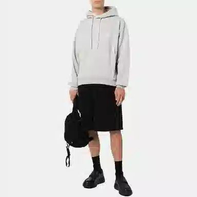Martine Rose Logo Hoodie Grey