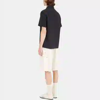 Maison Margiela SS25 Decorative Stitch Shirt Black