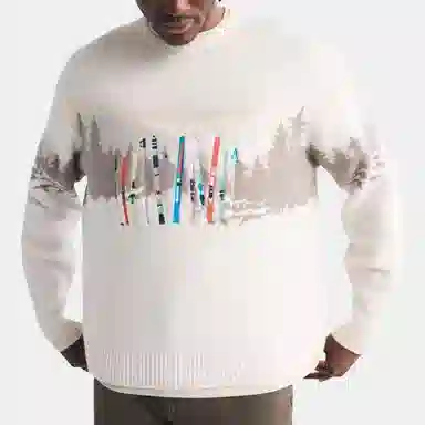 Abercrombie & Fitch Oversized Ski Pattern Sweater