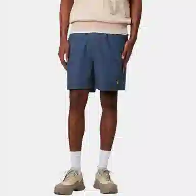 Carhartt WIP Chase Swim Trunks Dark Blue