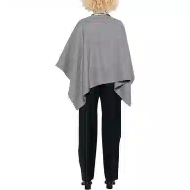 MaxMara Asymmetric Cape Cloak