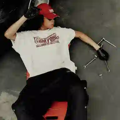 TEAM WANG design x Billionaire Boys Club Life is a Race Tee