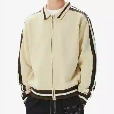 Thisisneverthat FW24 Beige Knit Jacket