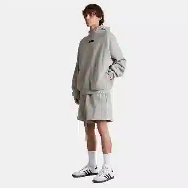 Fear of God Essentials SS24 Hoodie Dark Heather Oatmeal