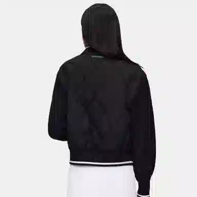 波司登 创新轻薄短款立领羽绒服 女款 黑色