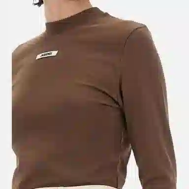Jacquemus Crewneck Long Sleeve Tee Women