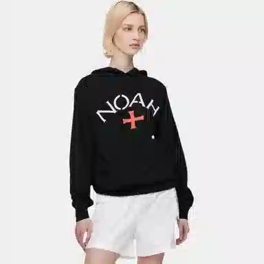 NOAH Core Logo Hoodie Black