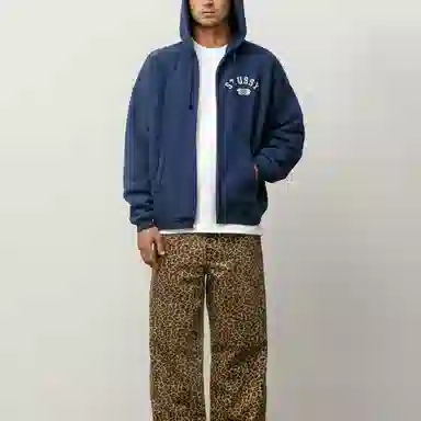 Stussy SS25 Varsity Zip Hoodie