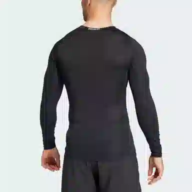 adidas Techfit Compression Training Long Sleeve Tee LogoT