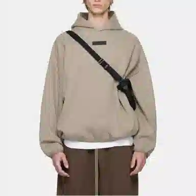 Fear of God Essentials SS24 Hoodie Heather Grey