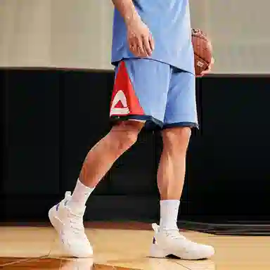 匹克 篮球训练系列 吸湿透气篮球套装 男款 灰蓝